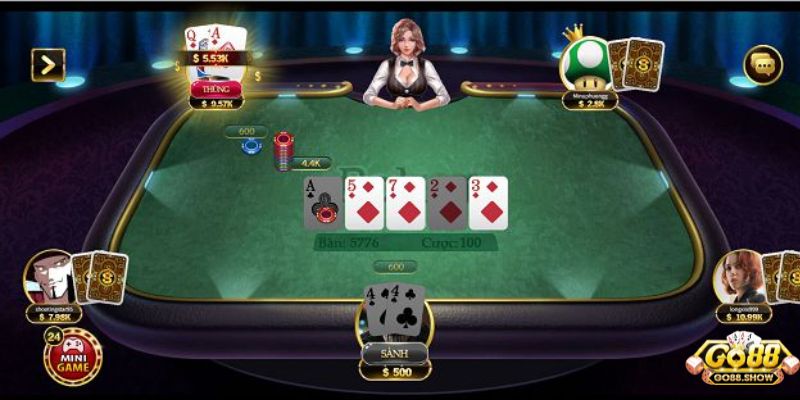 Các loại poker Go88 thịnh hành hàng đầu hiện nay