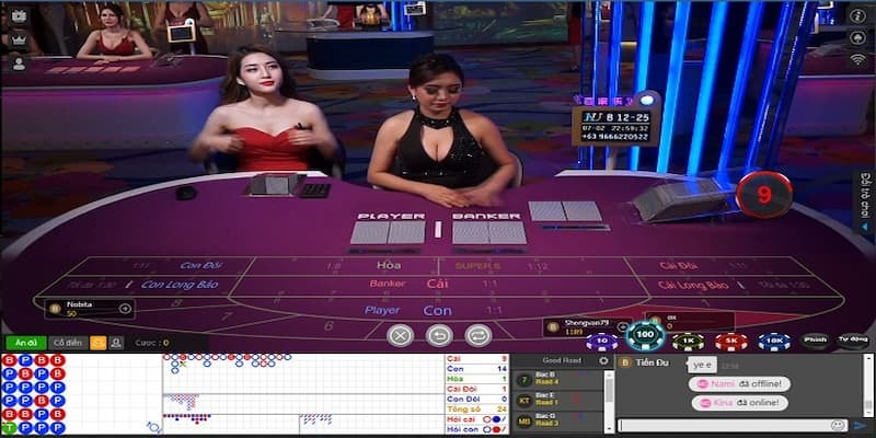 cách bắt cầu Baccarat